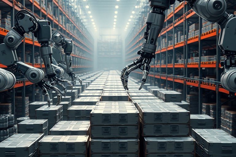 自動化堆垛機工作原理詳解