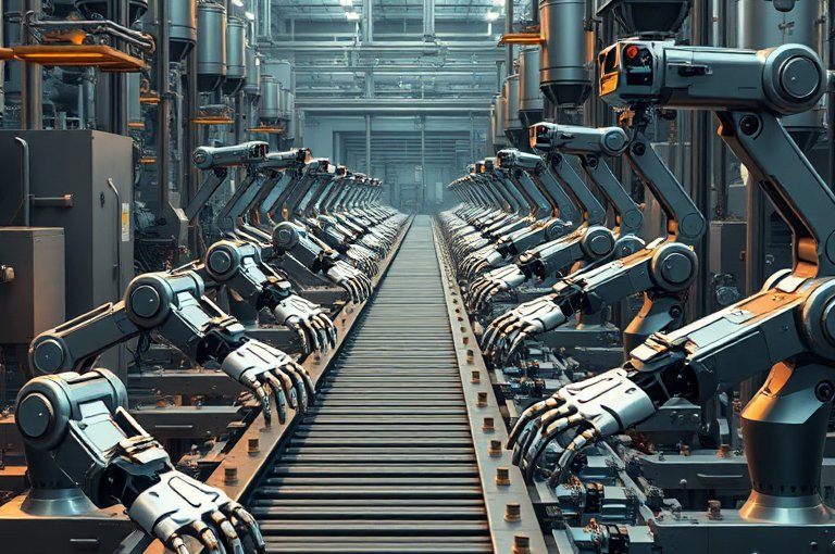 智能雙立柱堆垛起重機