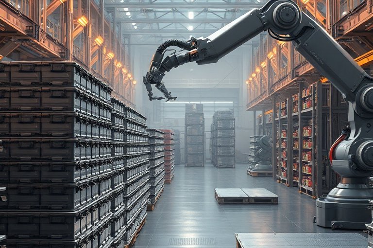 智能自動化碼垛機械臂技術