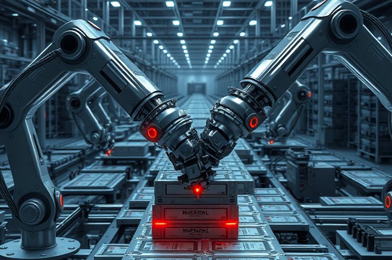 自動上下料機械手提升生產效率