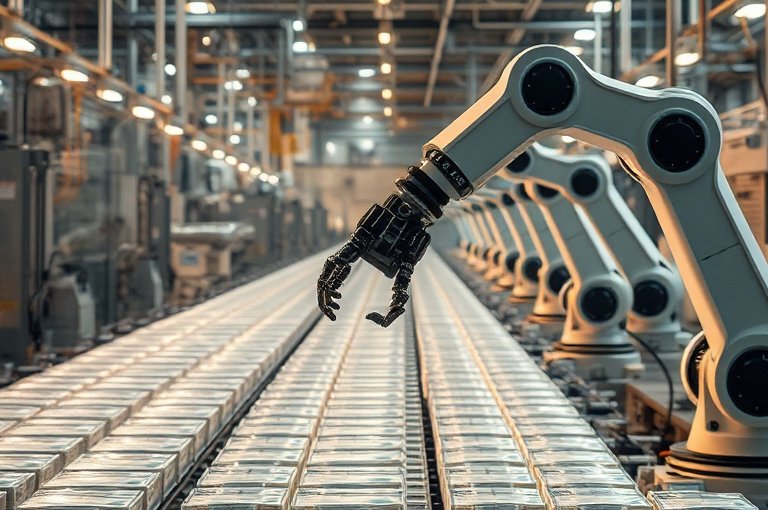 全自動立體碼垛機器人